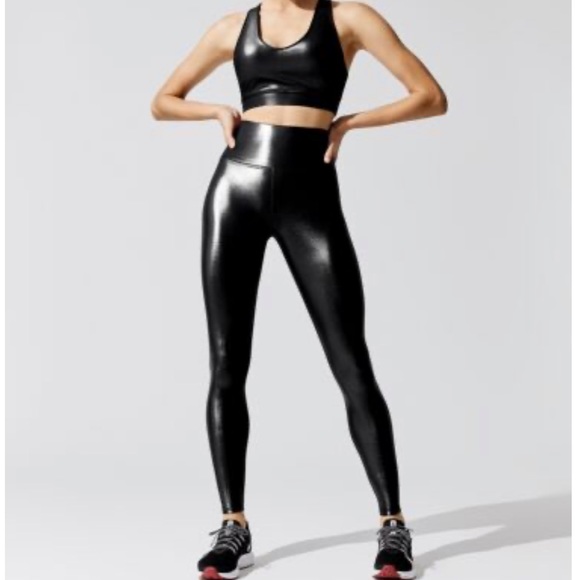 Carbon38 Pants - Carbon38 Takara Shine Full Length Leggings, XL